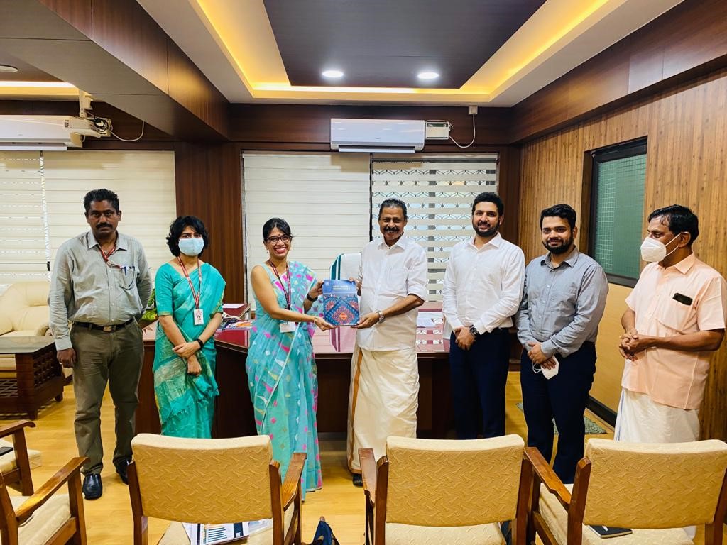 Visit of SDG Advisor, NITI Aayog in connection with the release of SDG India Index