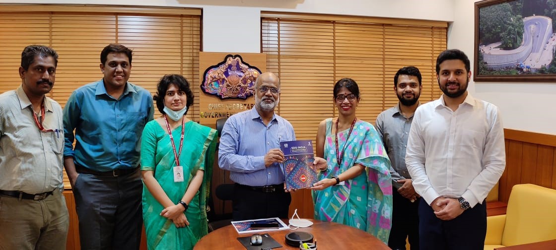 Visit of SDG Advisor, NITI Aayog in connection with the release of SDG India Index