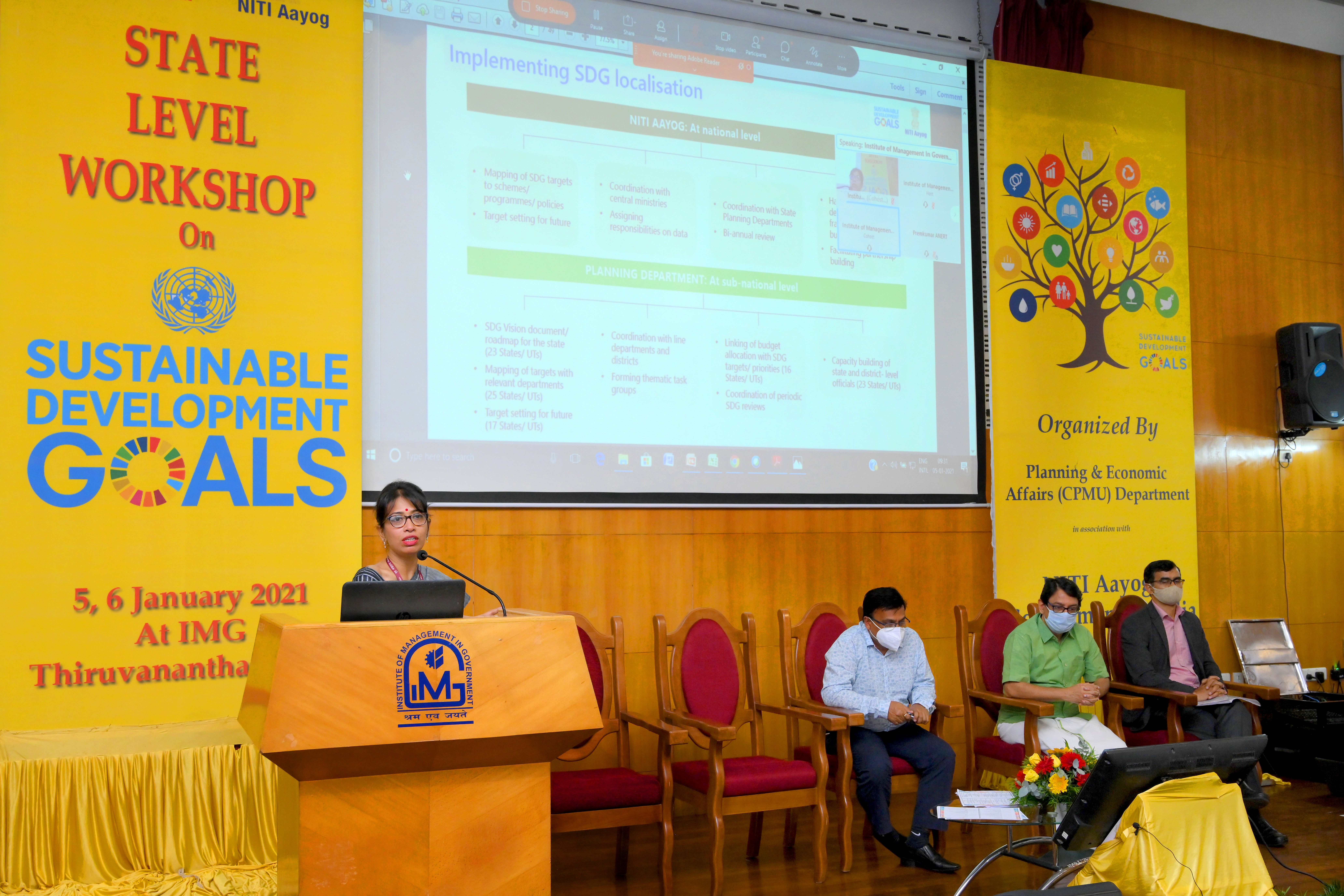 State level Workshop on Sustainable Develoment Goals at IMG
